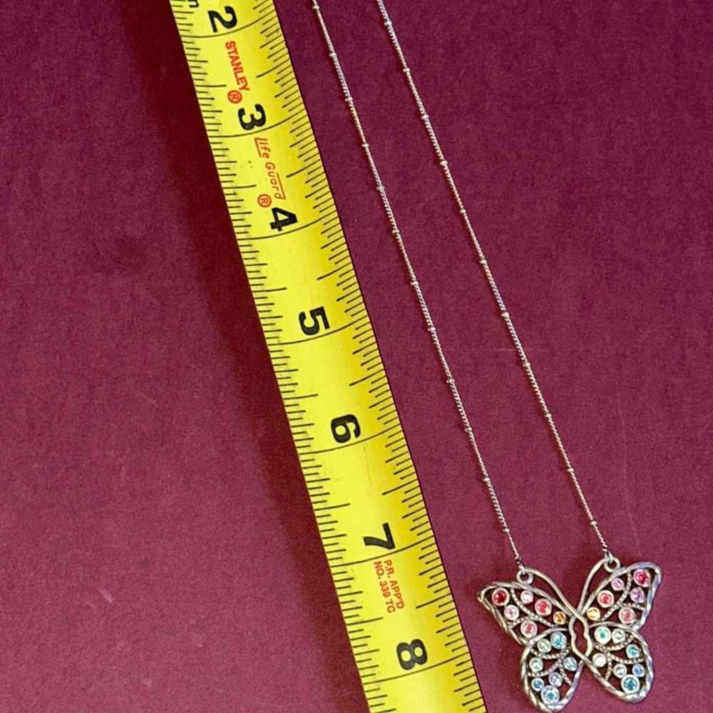 Brington Halo Gems Monarch Necklace - Picture 7 of 10